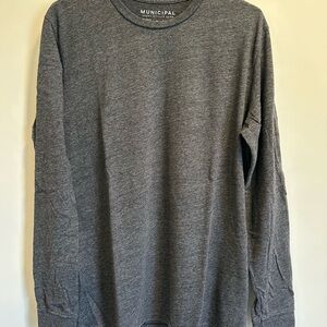 Municipal Grey Long Sleeve Shirt